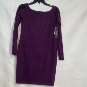 Cynthia Steffe Plum Long Sleeve Mini Dress Size S